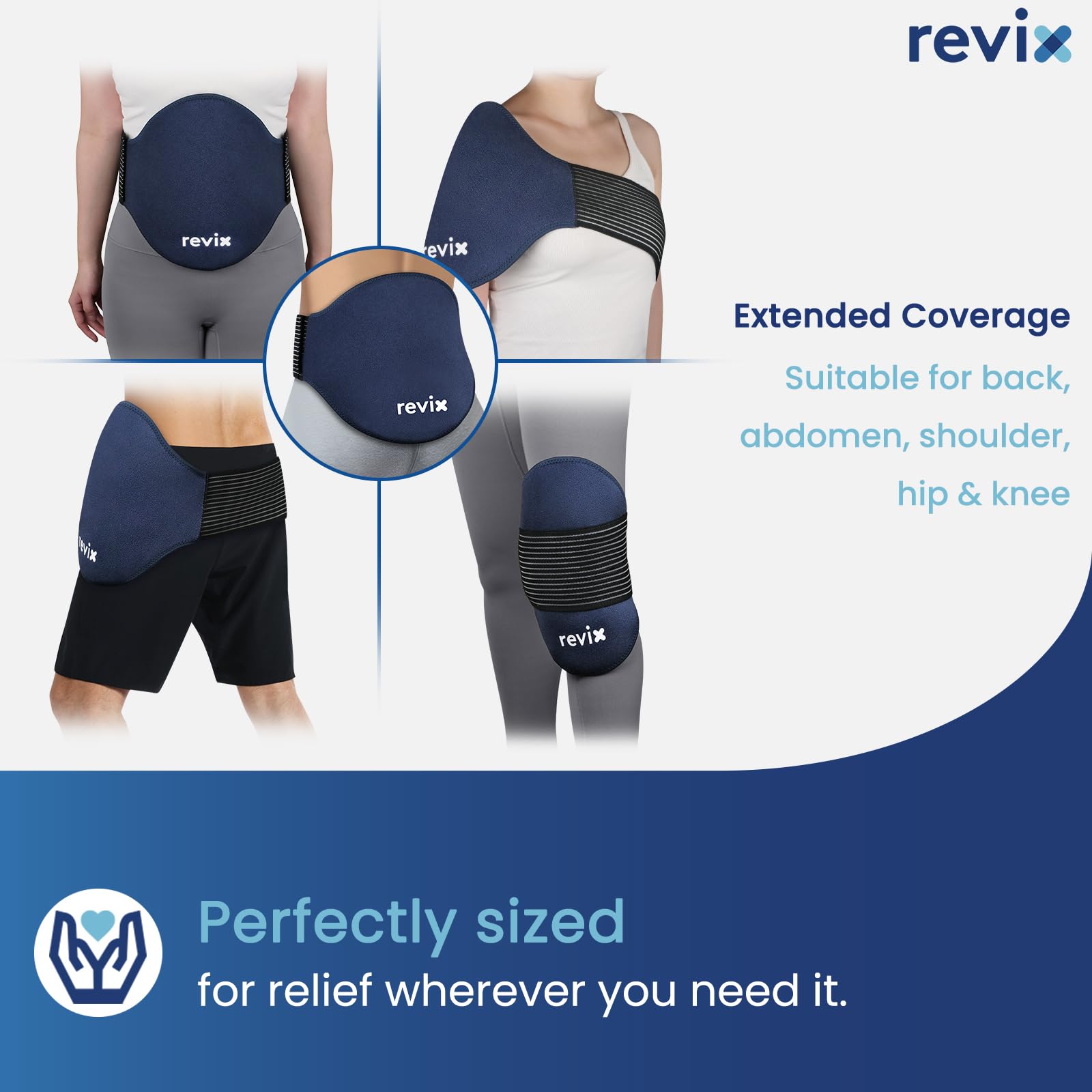 REVIX solution durable pour le refroidissement et la détente du dos et des hanches