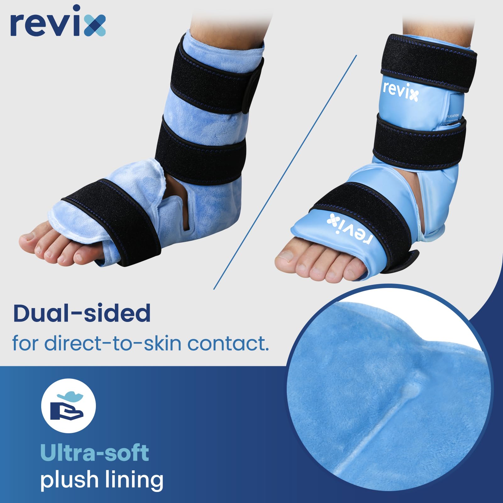 REVIX trois bandes reglables assurent une tenue mains libres et stable