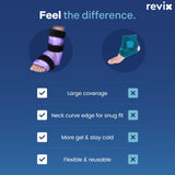 REVIX-thérapie-froid-compression : combinaison pression et froid pour le confort.