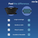 REVIX utilisation polyvalente hanche/dos/genou selon les besoins quotidiens.