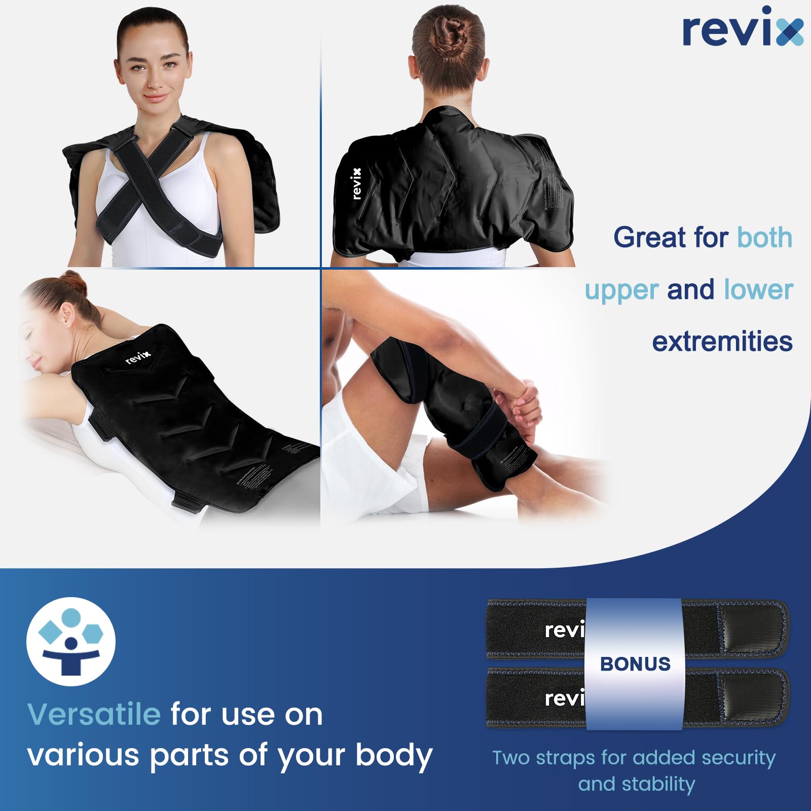 REVIX usage quotidien aide à soulager fatigue et tension musculaire.