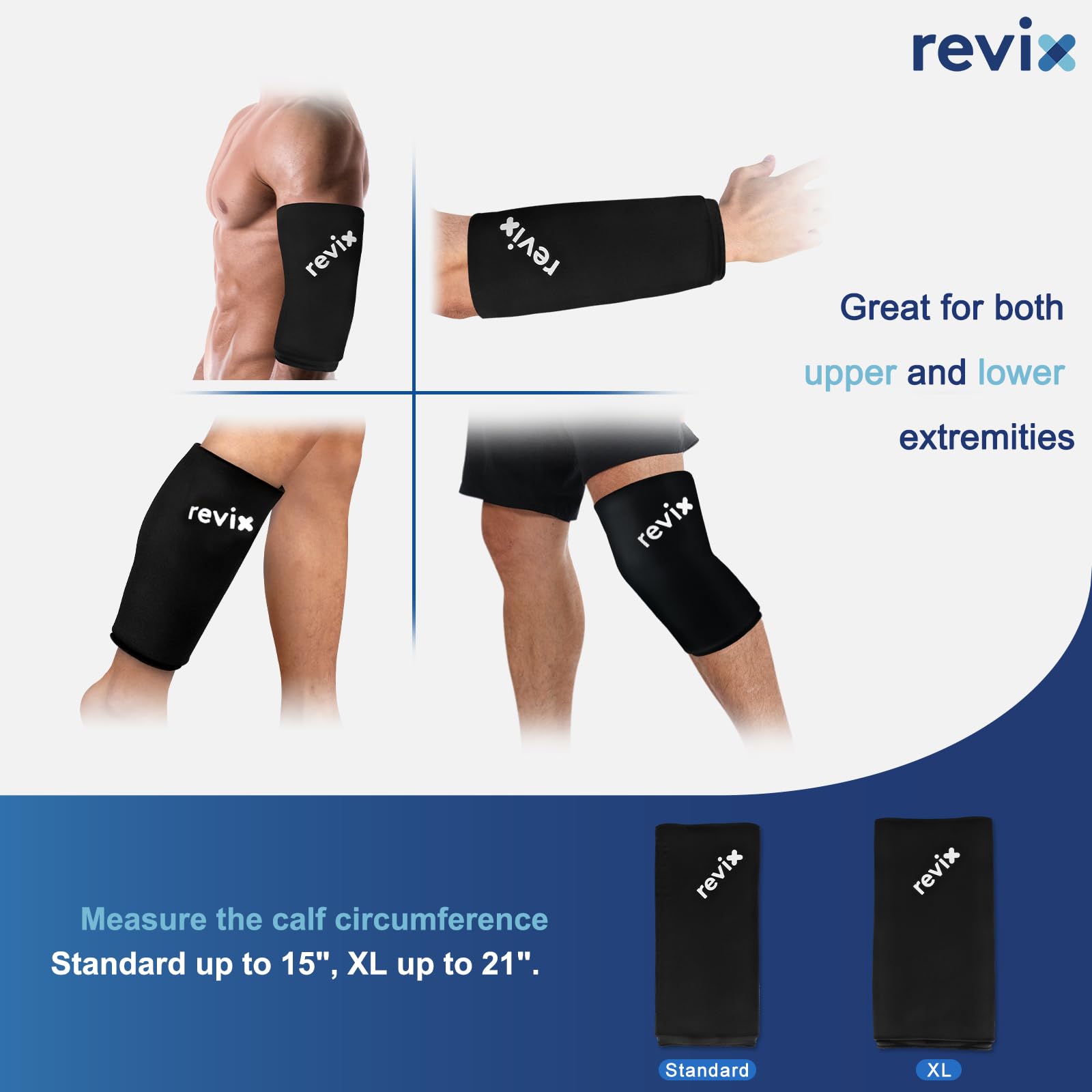 REVIX XL conception anti-tension réduit les tensions et favorise la récupération quotidienne.