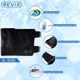 Deux bandes ajustables REVIX XL pour un maintien et une compression personnalisés.