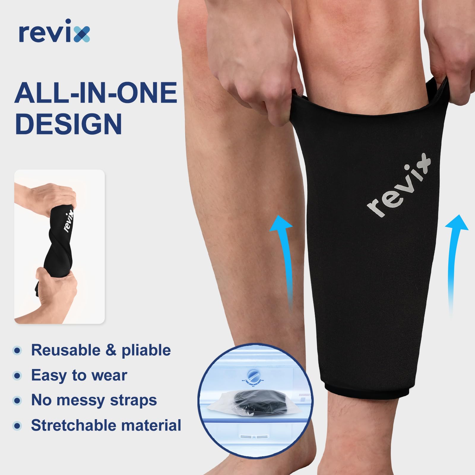 REVIX XL texture douce en lycra offre une peau agréable et durable.