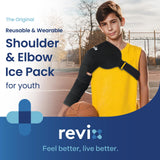 REVIX manchon glacé avec bandes réglables pour un maintien sûr