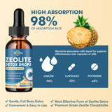 ReviNutra Zeolite Detox utilisation-quotidienne : adaptée aux enfants et adultes pour routine saine.