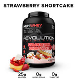 Revolution Nutrition High Whey, cuillere-mesure pratique pour une collation adaptée.