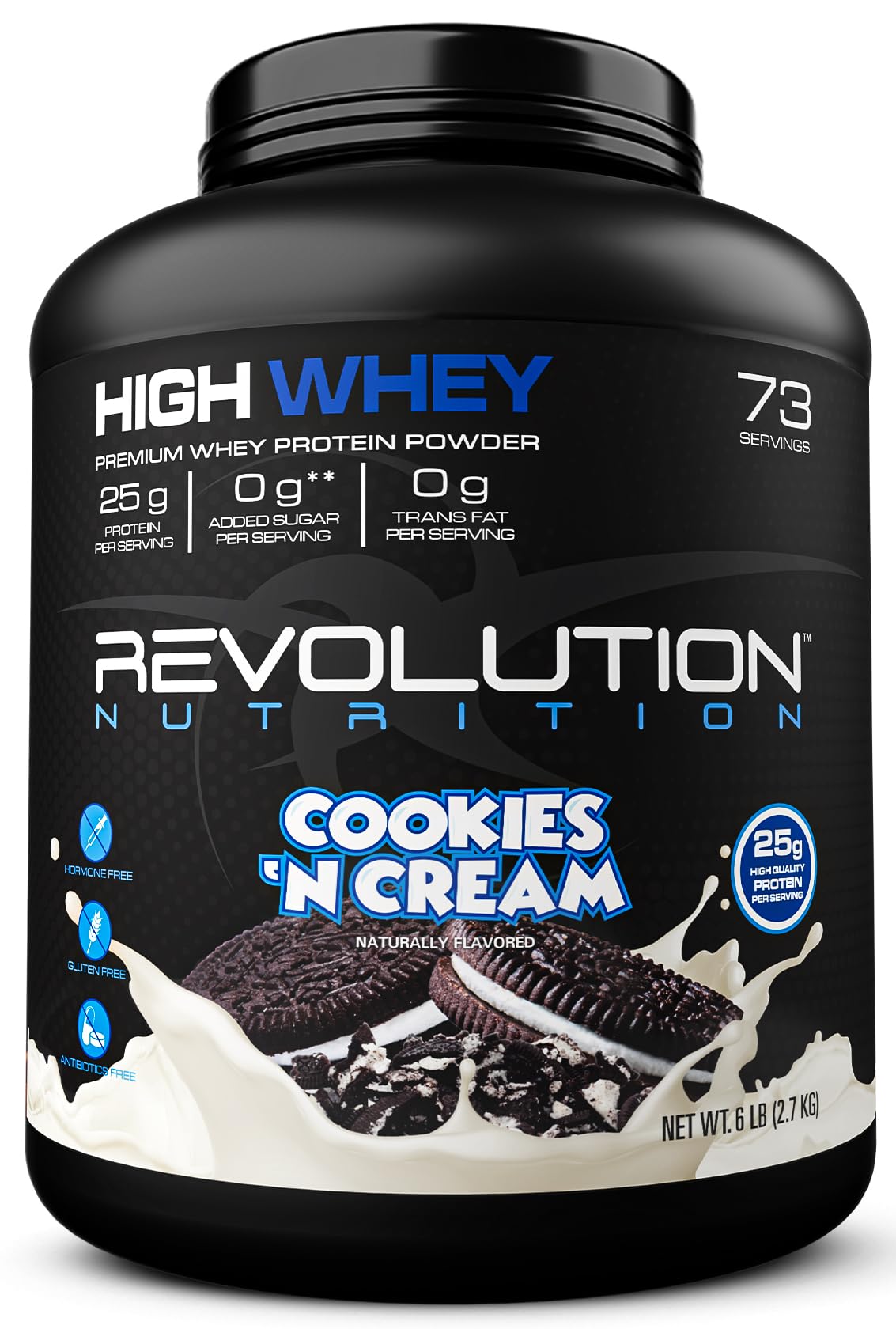 Revolution Nutrition High Whey dose-bouteille, protéine rapide pour l après-entraînement