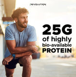 Revolution Nutrition High Whey poudre-proteine: protéine à haute biodisponibilité pour récupération.