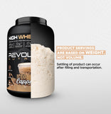 Revolution Nutrition High Whey: idéal après l'entraînement pour une collation rapide.