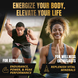 Ashwagandha et Sea Moss avec Shilajit pour soutien quotidien par Revolution Science.