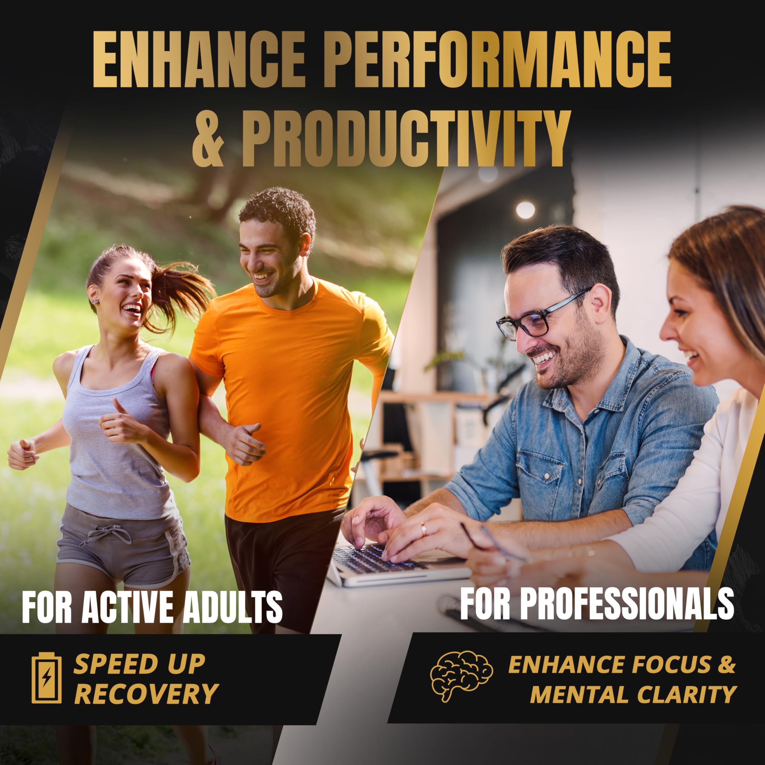 Emballage pratique des gommes Revolution Science Shilajit.
