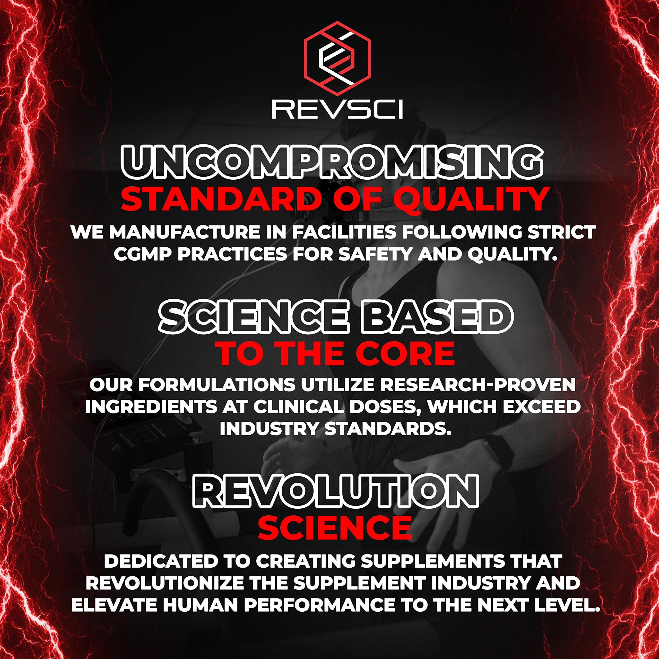 Regains de Revolution Science : gains musculaires potentiels grâce à une supplémentation ciblée.
