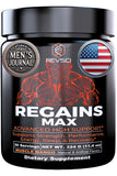 Regains MAX de Revolution Science, bouteille montrant le soutien récupération musculaire