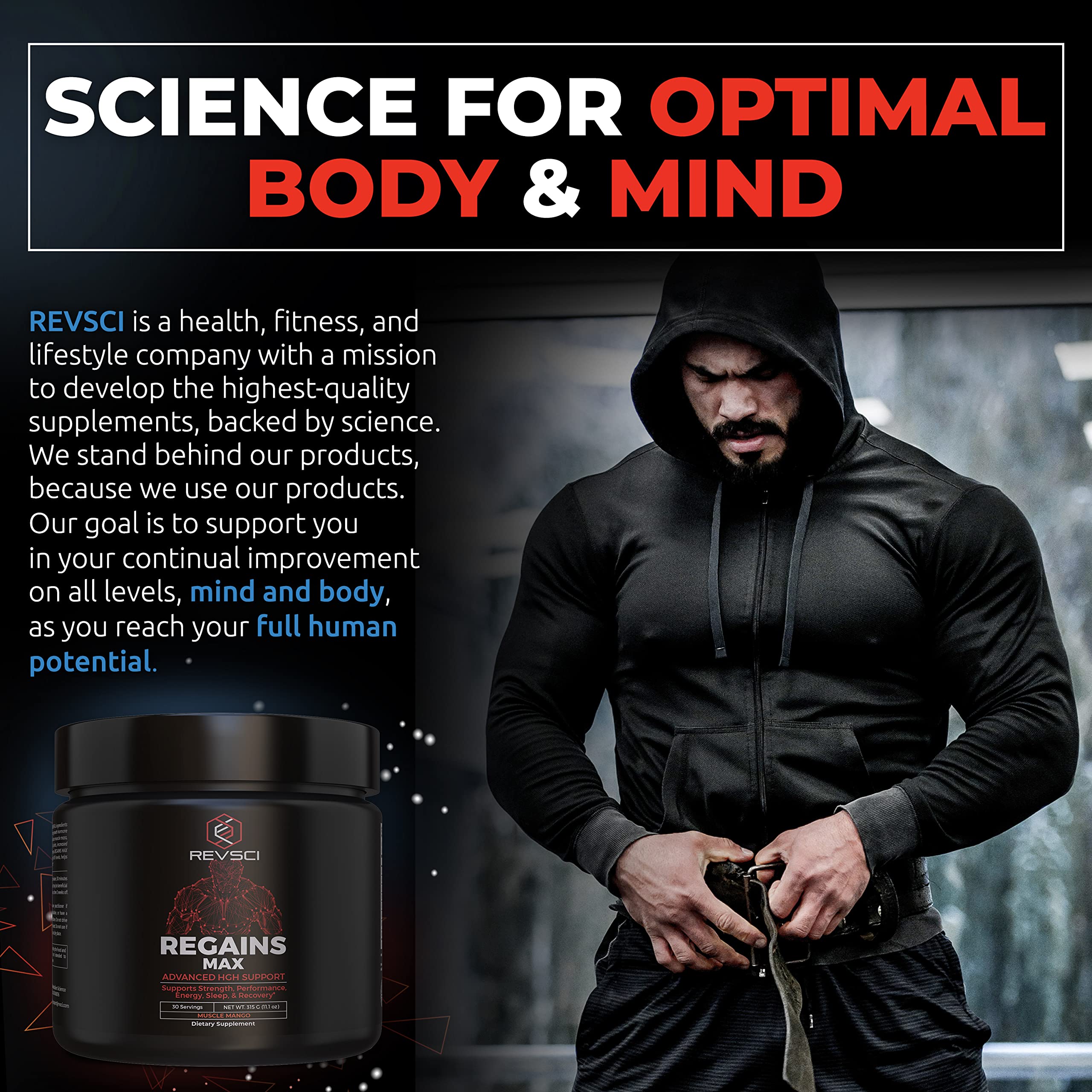 Regains MAX shaker prêt à boire et prendre en main