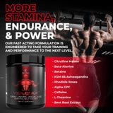 Violence Pre Workout, Alpha-GPC pour concentration et énergie cognitive