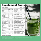 Rewind Poudre Greens, doseur, facilite l’intégration des 40+ superaliments.