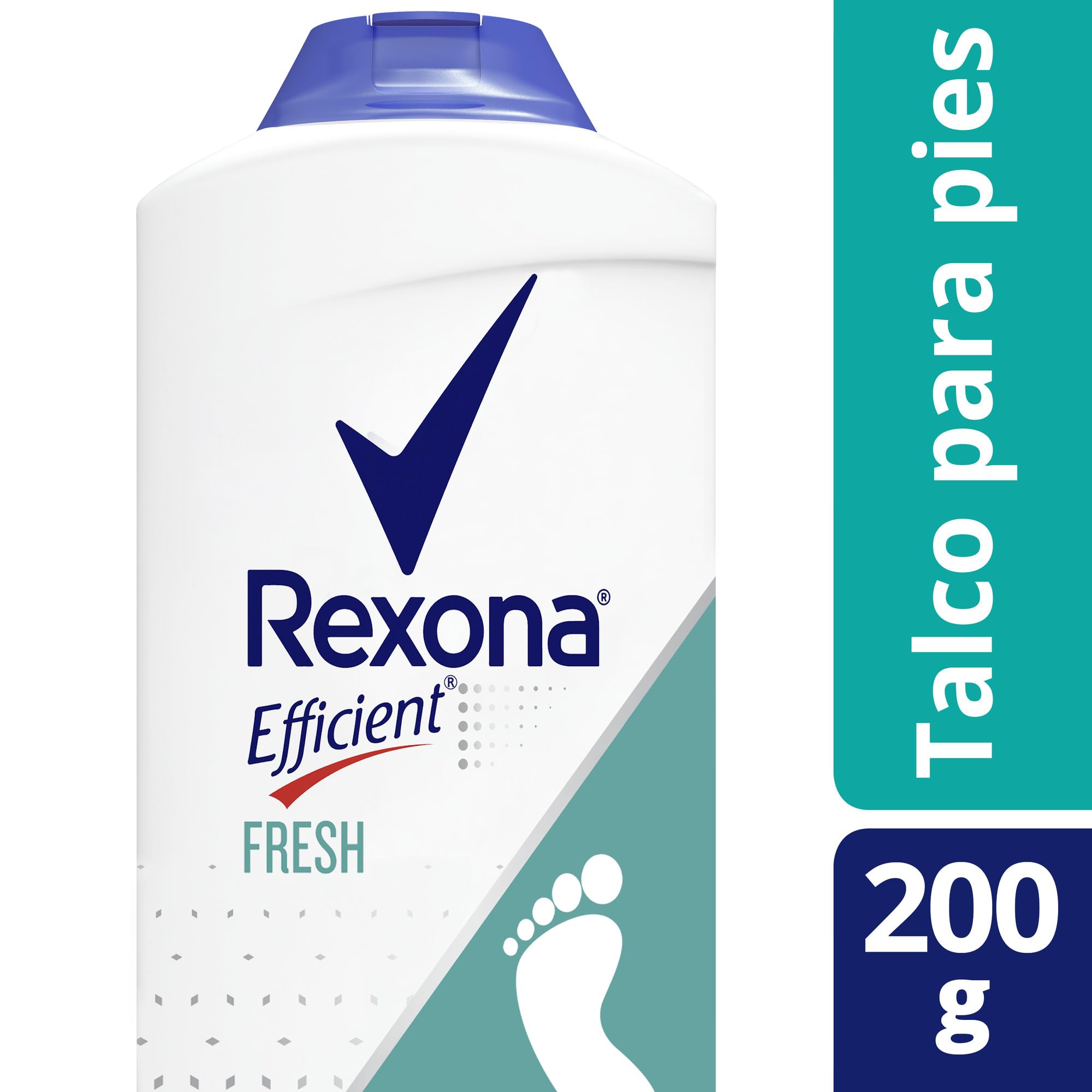 Rexona Poudre pour les pieds, application sur le pied, résultat rapide