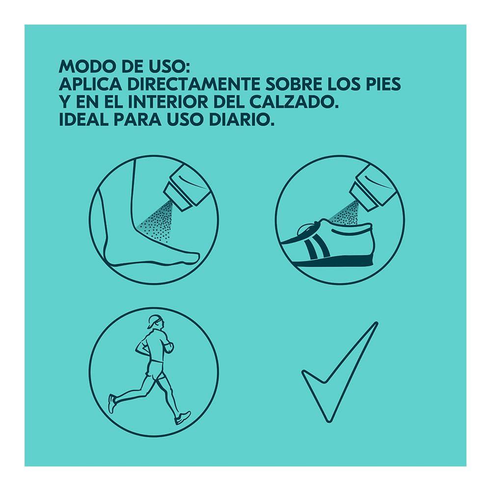 Rexona Poudre pour les pieds, emballage visible et pratique