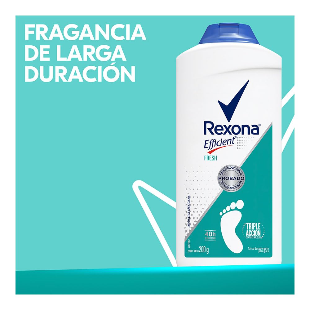 Rexona Poudre pour les pieds, sensation de fraîcheur sur les pieds