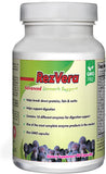 RezVera: bouteilles d enzymes montrant le complément digestif naturel pour une meilleure absorption