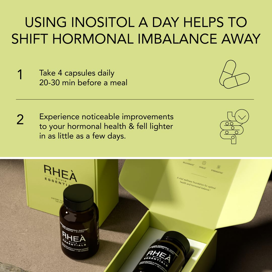 Rheasilvia Rhea Myo-Inositol – production américaine garantissant traçabilité et contrôle qualité.