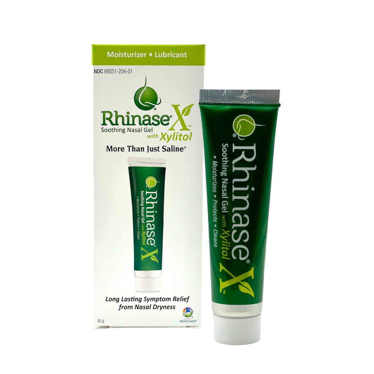 Rhinase X Gel Nasal: bouteille 30 ml pour hydrater les voies nasales.