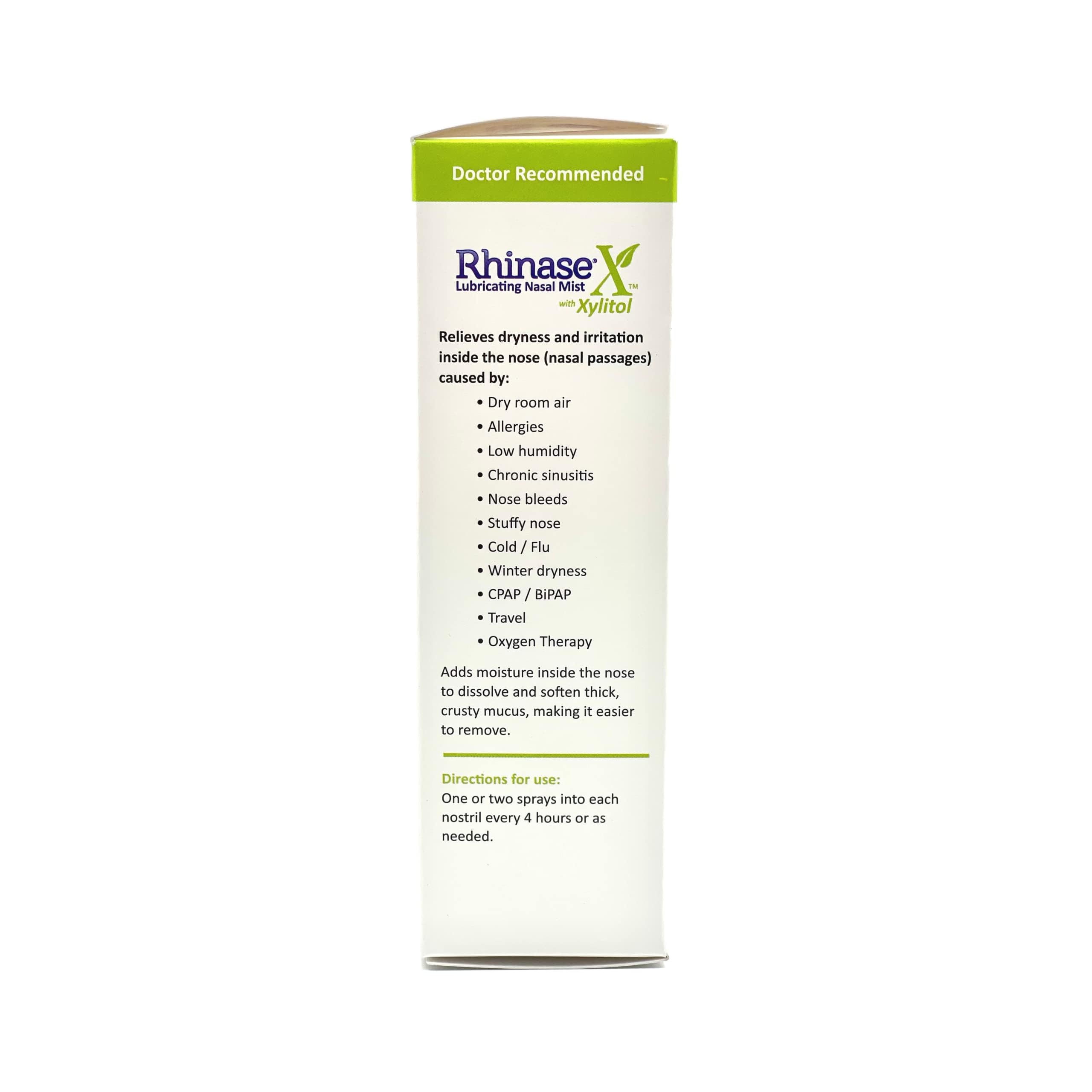 Rhinase Xylitol : application nasale pour confort quotidien.