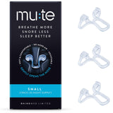 Rhinomed Mute dilatateur nasal réduit le ronflement pour des nuits plus calmes.