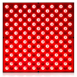 Rhmip Panel LED rouge 660nm pour beauté de la peau à domicile.