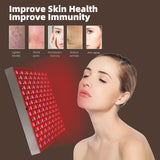 Rhmip panel LED peau: revitalisation et éclat grâce à 660nm et 850nm.