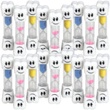 Rhode Island Novelty Smile Tooth, sablier 2 minutes, couleurs assorties, idéal pour jeux rapides.