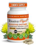 Rhoziva Digest : bouteille de capsules prête à intégrer votre routine quotidienne.