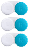RHUI boîte lenteilles voyage bleu, rangement sûr lors de vos déplacements