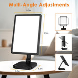 RICIAL lampe soleil offre une brillance maximale d'un seul toucher.