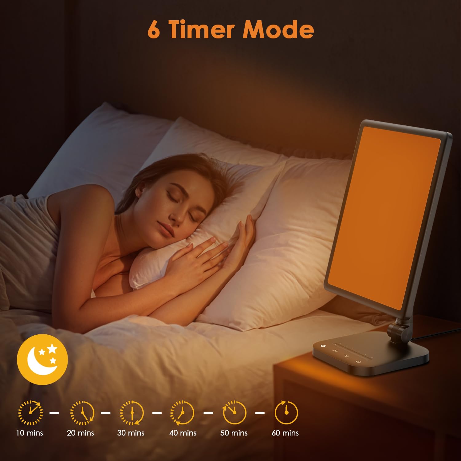 RICIAL temperature-couleurs-4-niveaux ajuste la tonalité lumineuse pour diverses activites.