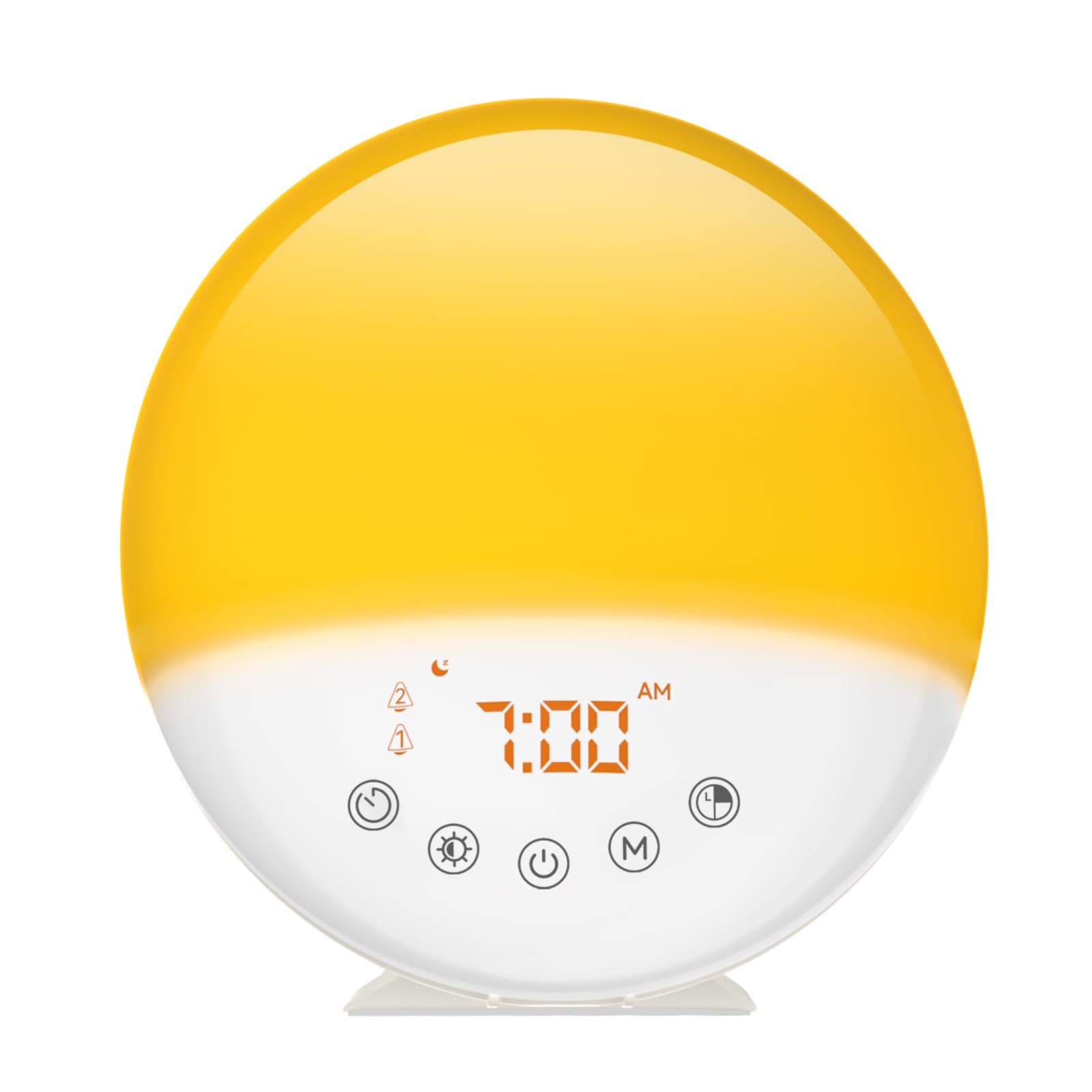 RICIAL Wake Up Light - simulation levee soleil pour un reveil en douceur.