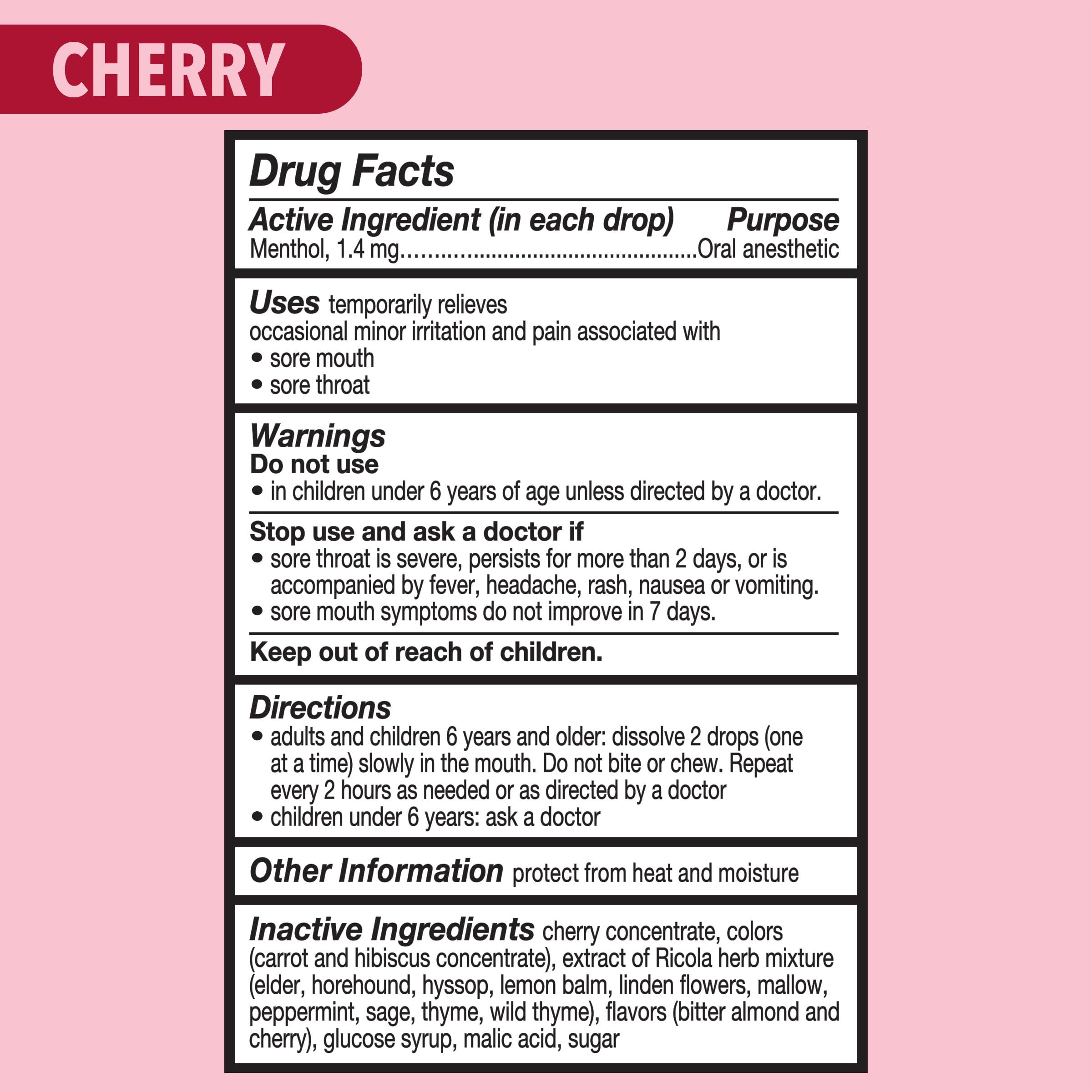 Utilisation au bureau avec Ricola Cerise, rafraîchissement rapide et discret.