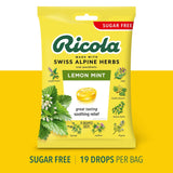 Emballage quatre boîtes Ricola, solution pratique et économique.