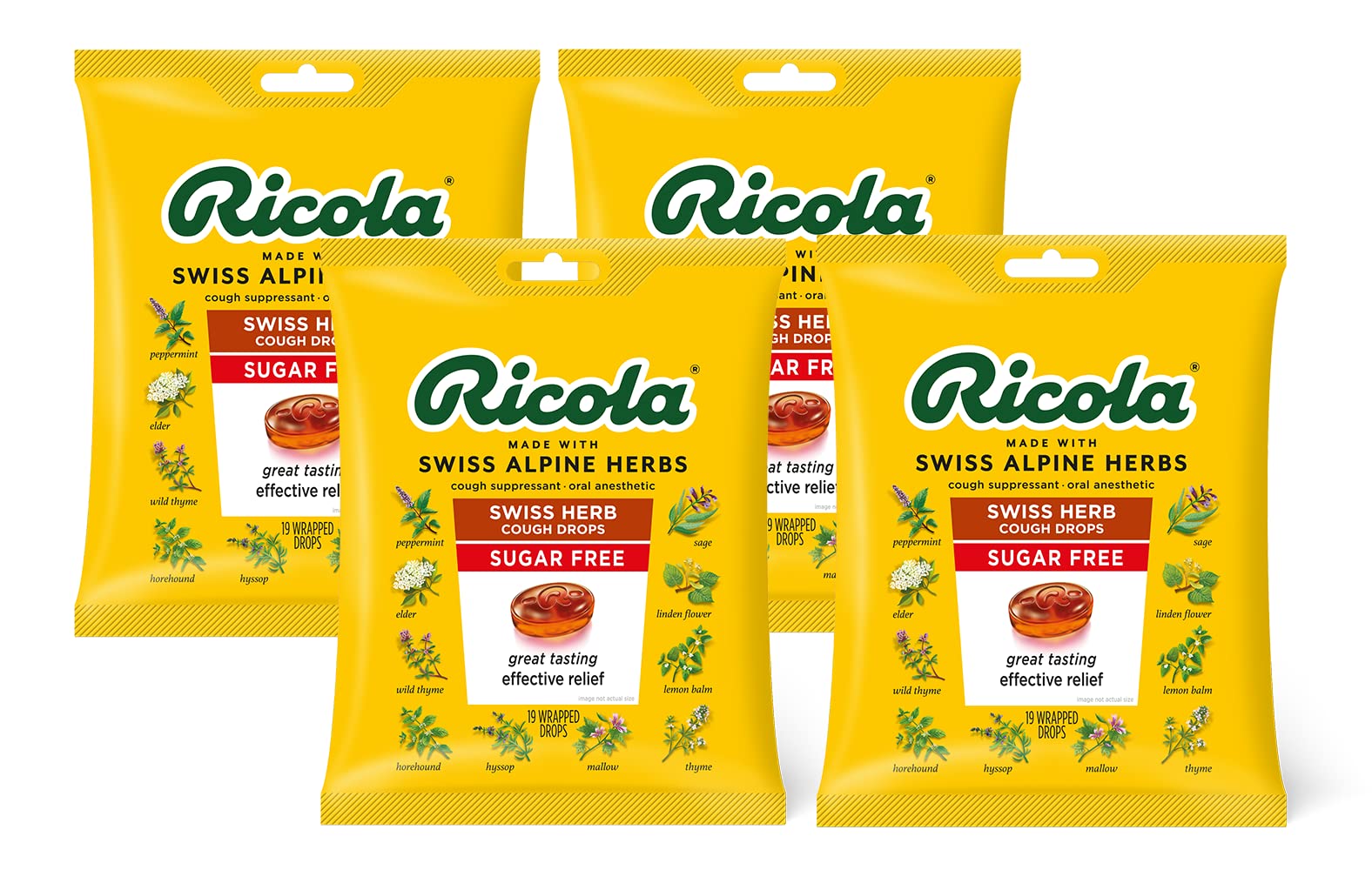 Ricola sans sucre melange d herbes alpines pour apaiser la gorge naturellement