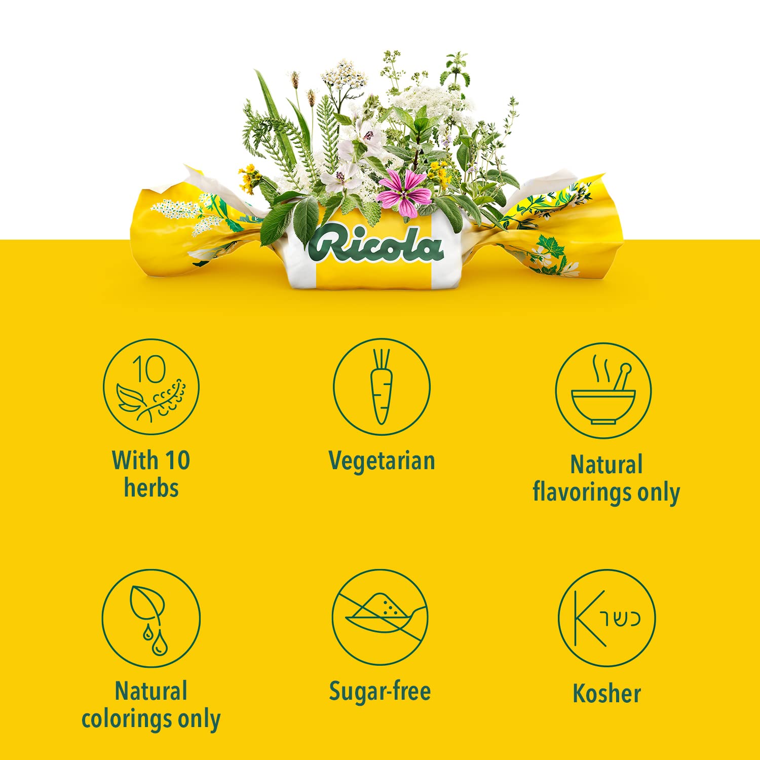 Ricola usage quotidien au bureau