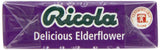 Utilisation quotidienne Ricola fleur de sureau, sans sucre.