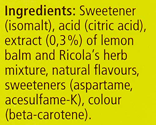Gorge irritée Ricola Citron Menthe offre un réconfort discret.
