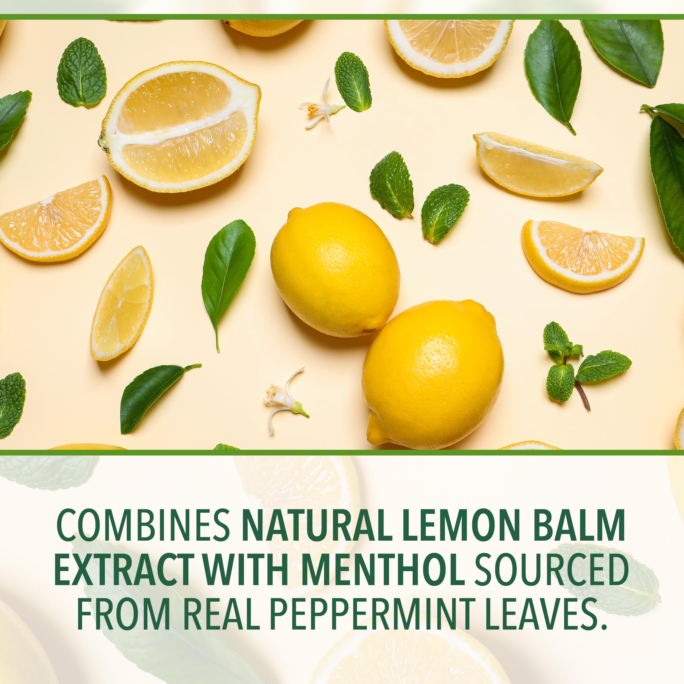 Herbes suisses mélangées dans les pastilles Ricola pour un goût naturel.