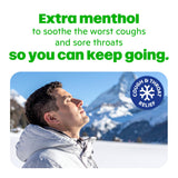 Ricola Max Centre-Liquide Menthol – pastilles avec centre mentholé pour sensation fraîche.