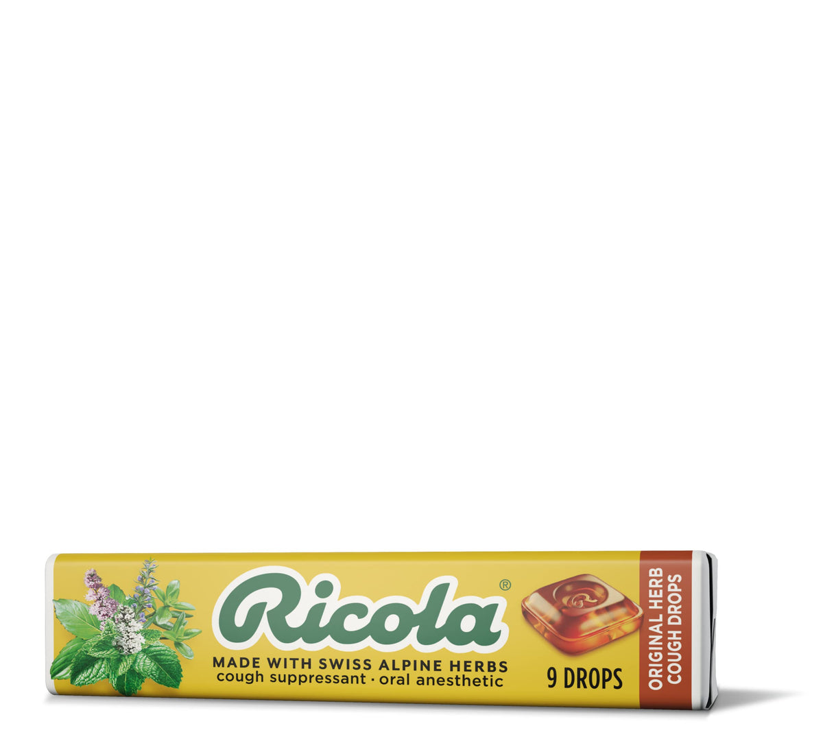 Ricola Original bonbons-gorge-herbes boîte: réconfort naturel possible.
