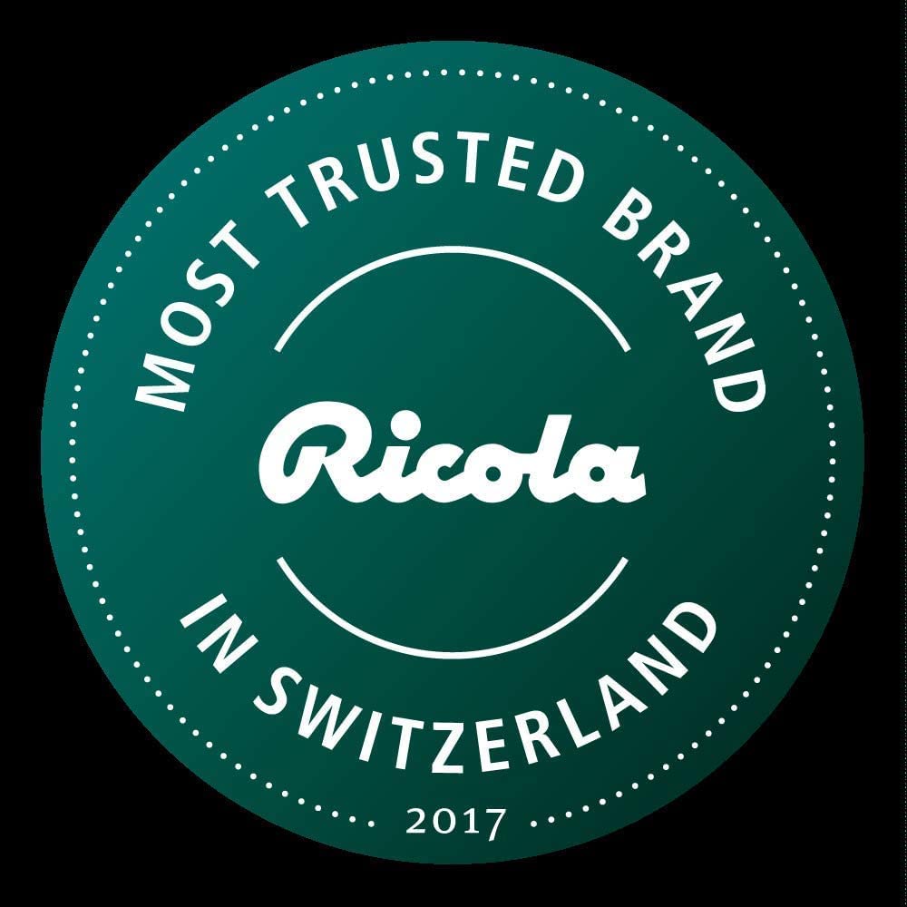 Ricola Original design-packaging: esthétique simple et convaincante.