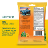 Pastilles Ricola miel-herbes avec menthol, sensation fraîche et apaisante