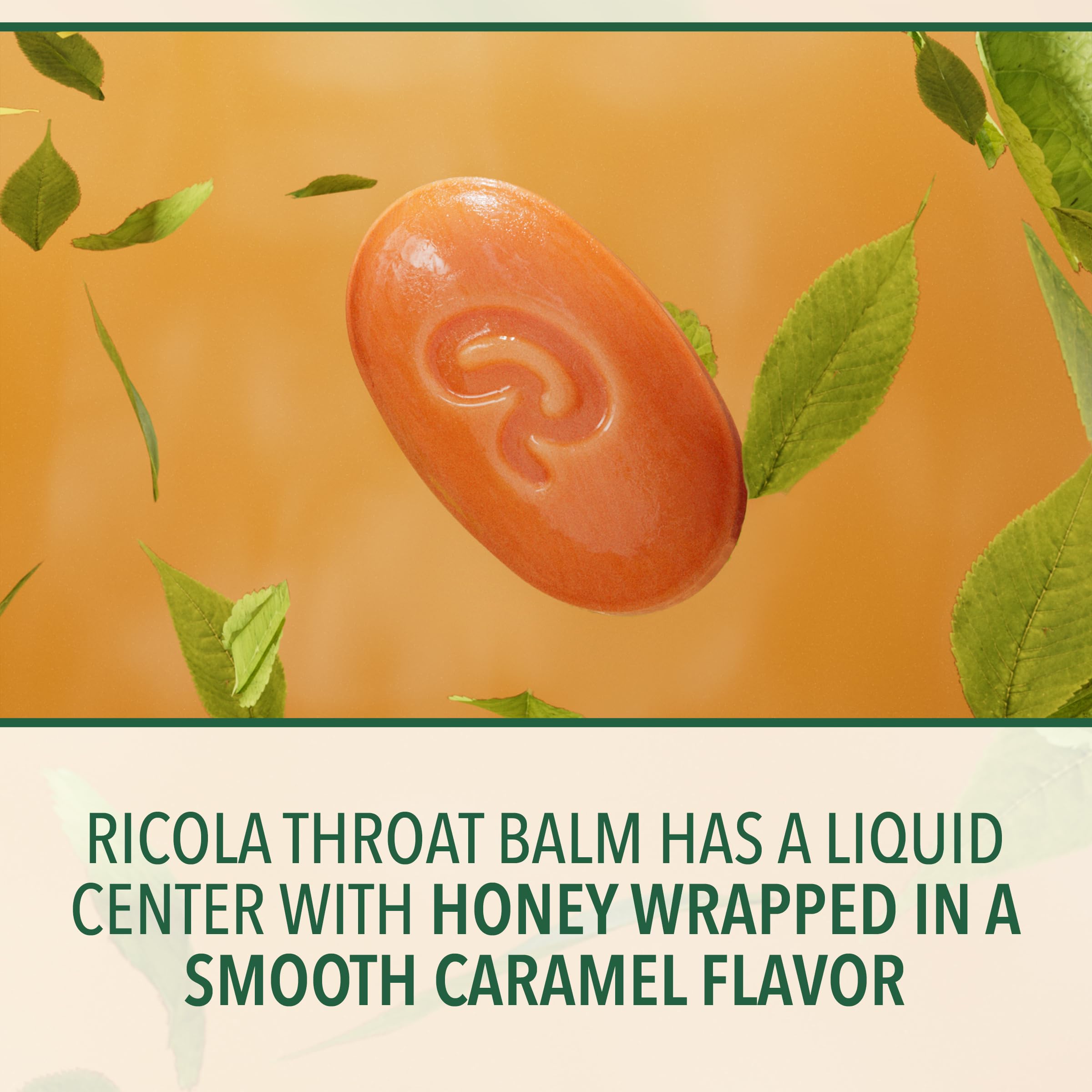 Pastilles Ricola gorge sans gluten végétarien, choix sûr dès 6 ans.