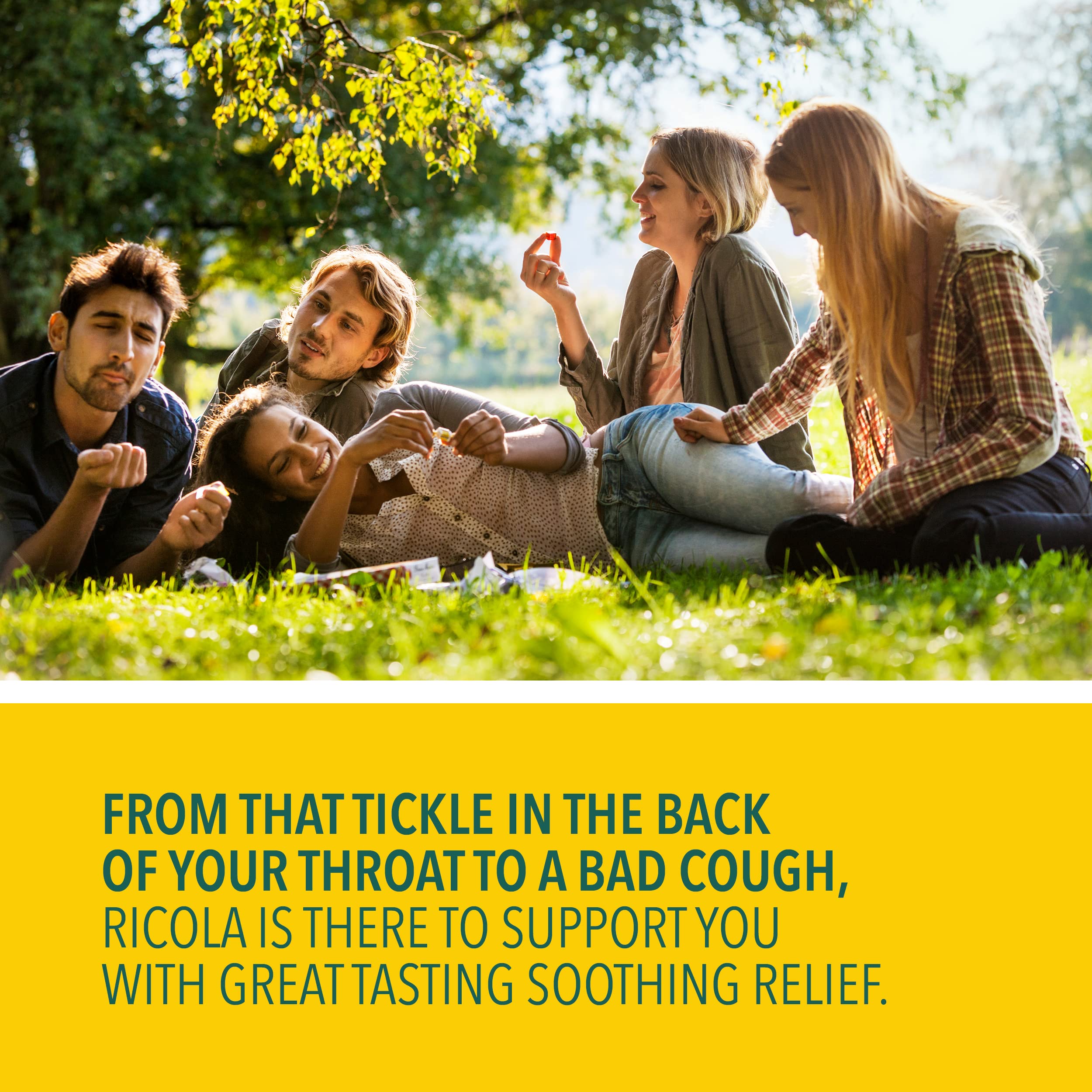 Ricola, saveur naturelle suisse adaptée à l’usage quotidien
